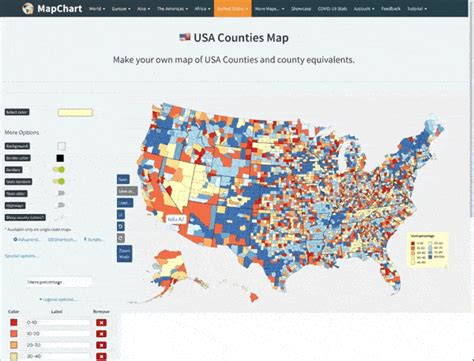 MapChart .